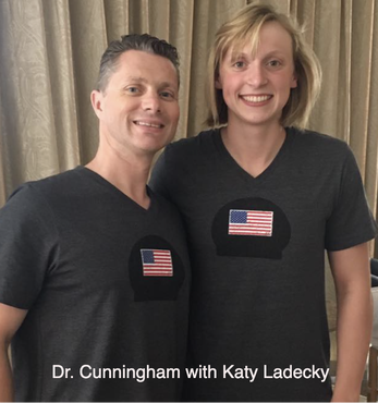 Dr. Cunningham and Katy Ladecky