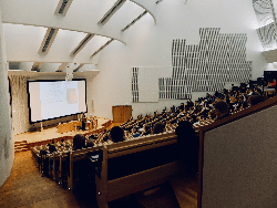 large lecture hall